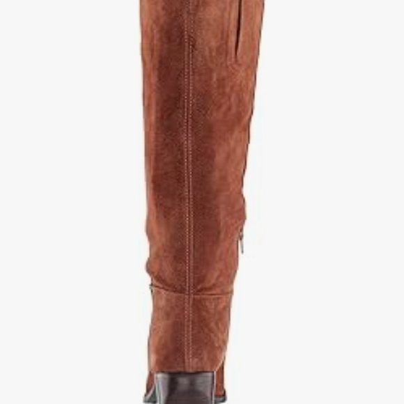 Naturalizer womens Fae High Shaft Saddle Tan Wide Calf Woman's Size 6.5 - Picture 6 of 8